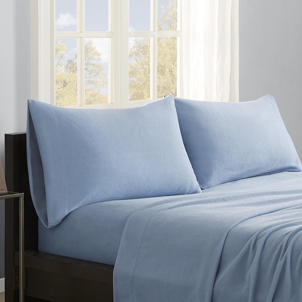 True North By Sleep Philosophy True North Micro Fleece Blue Sheet Set - California King SHET20-746 - main